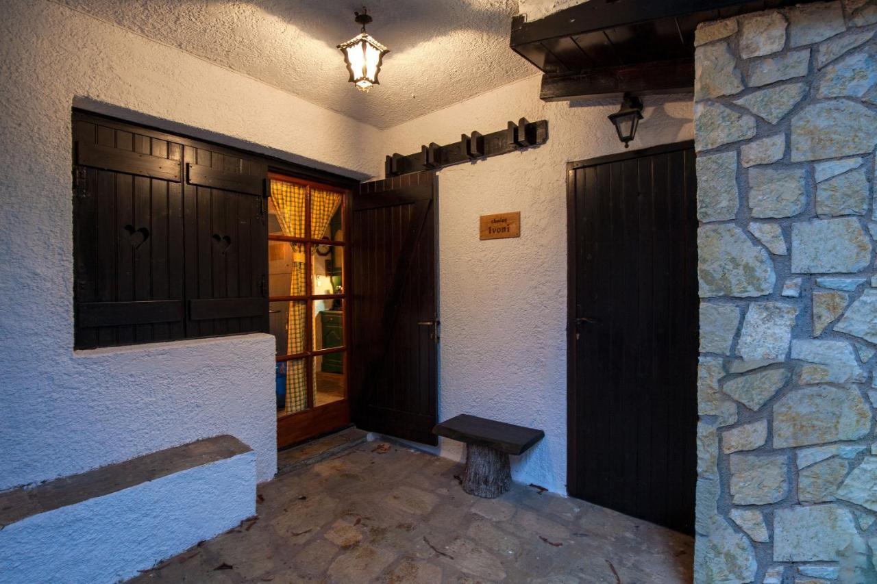 Dandy Villas Agoriani - Chalet Ivoni - Fireplace Eptálofos Dış mekan fotoğraf